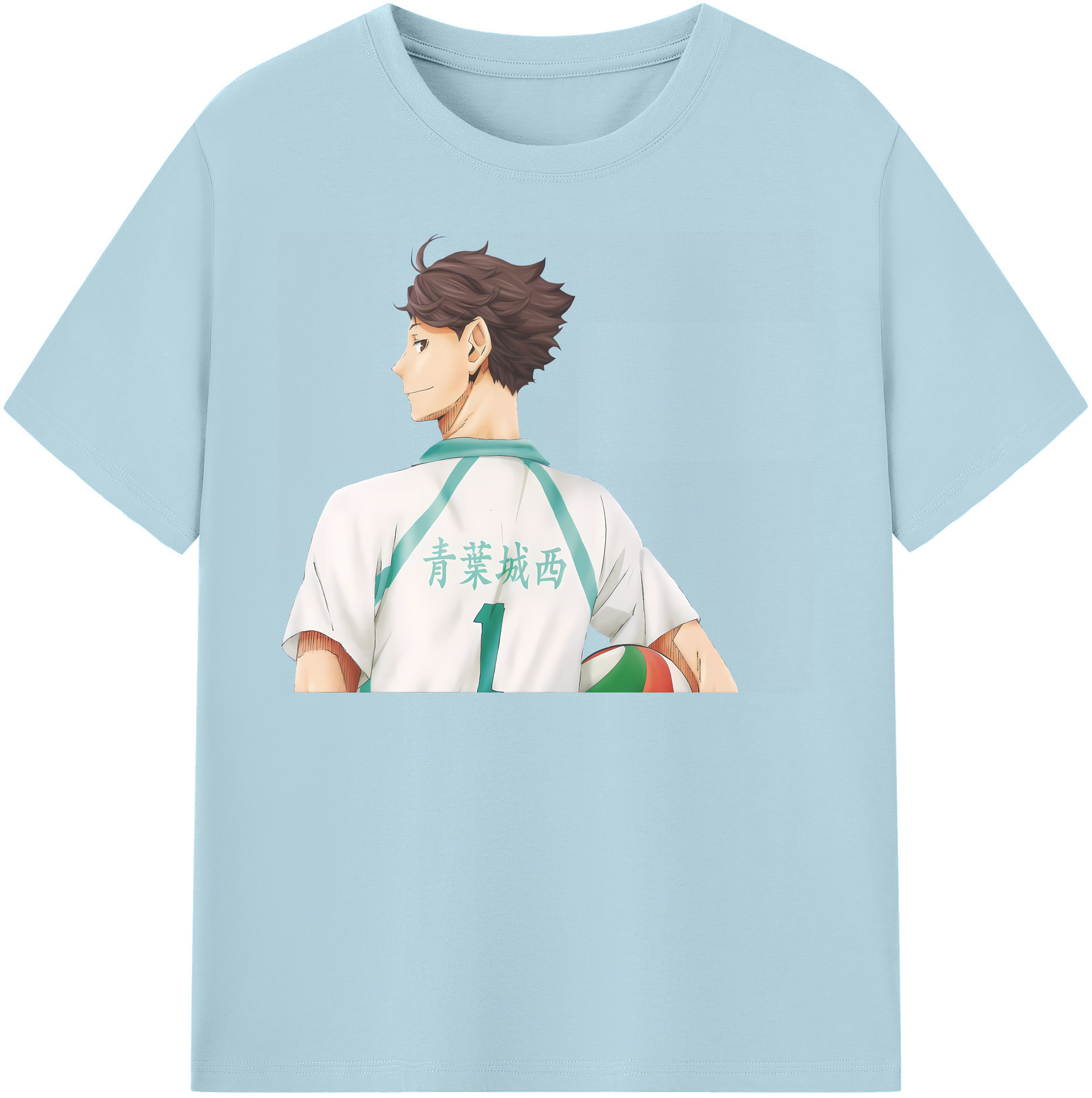 （画像用） ハイキュー!! Haikyu!! 綿100％半袖Tシャツ（フロントプリント）